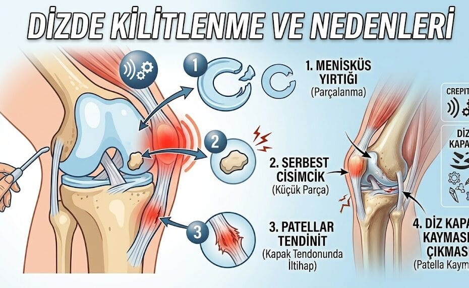 Dizde Kilitlenme Hissi Neden Olur? 6 Temel Neden