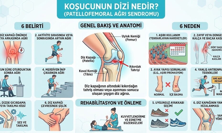 Koşucunun Dizi Nedir? 6 Belirti ve Nedeni
