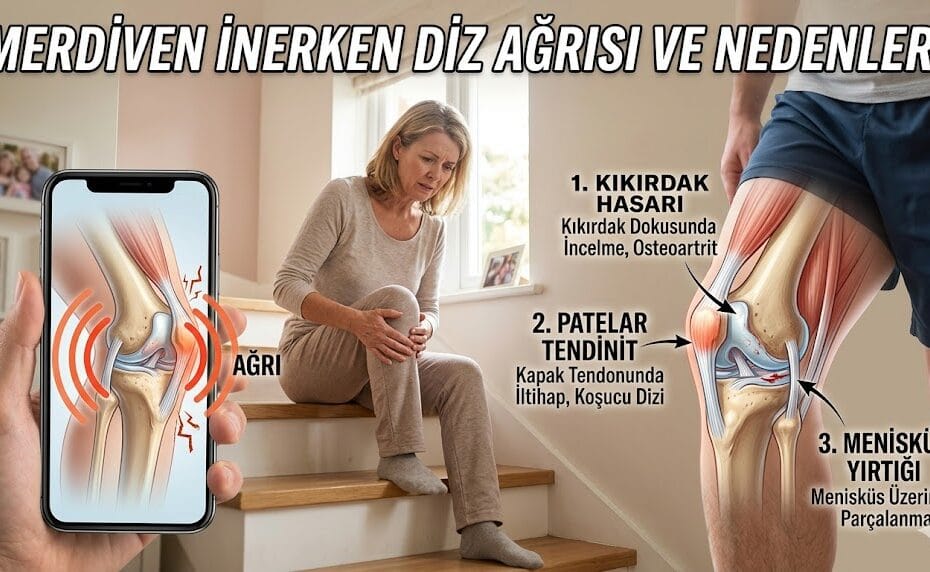 Merdiven İnerken Diz Ağrısı Neden Olur