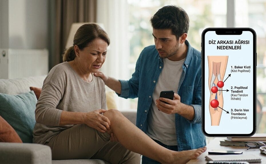 Diz Arkası Ağrısı Neden Olur? 7 Temel Neden