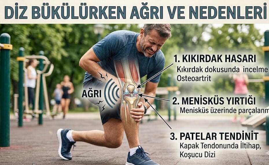 Diz Bükülürken Ağrı Neden Olur? 7 Temel Neden