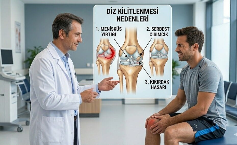 Diz Kilitlenmesi Neden Olur? Diz Ekleminde Kilitlenme Hissi Neden Yaşanır